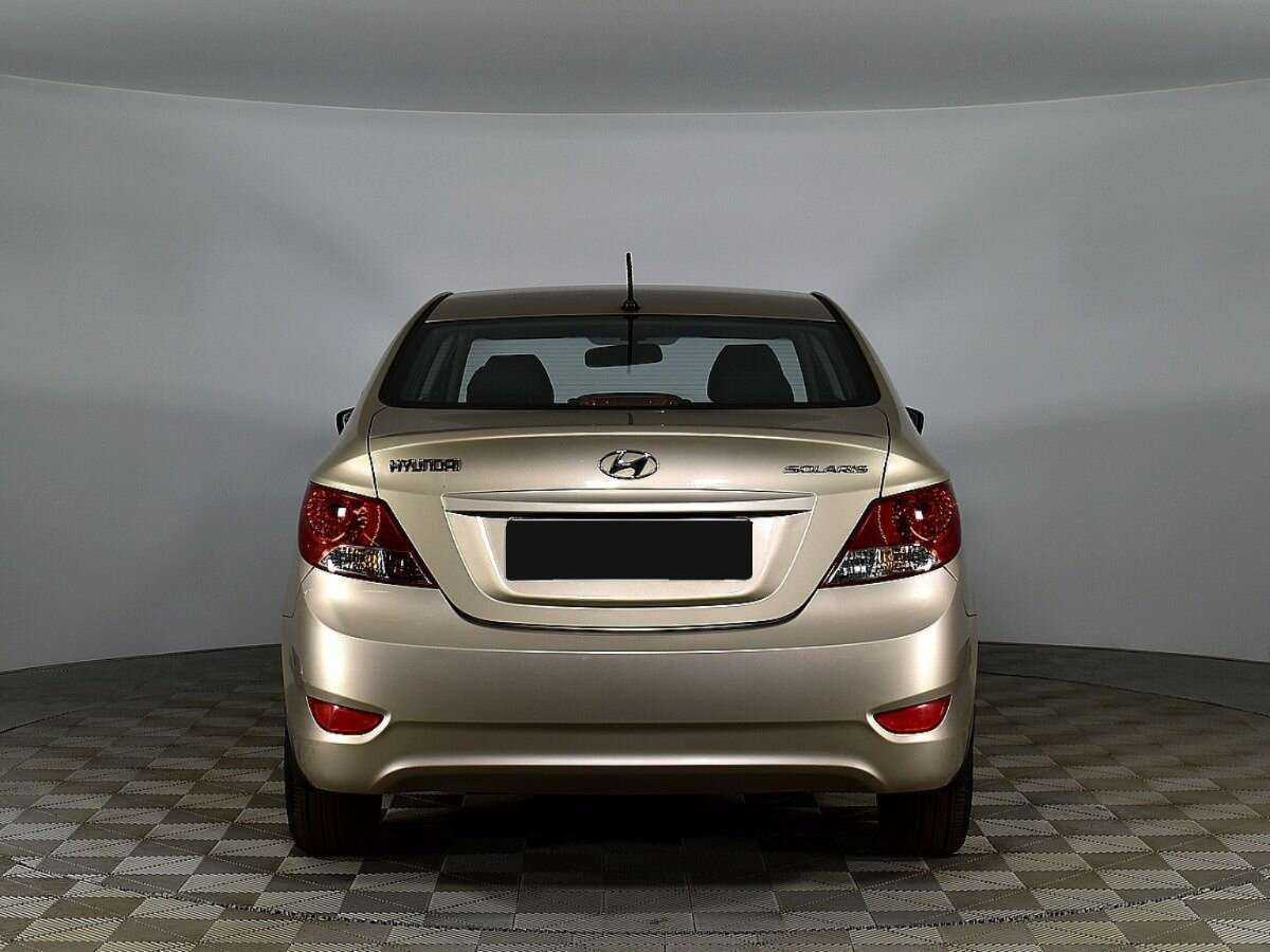 Hyundai Solaris, 2014 Фото №4