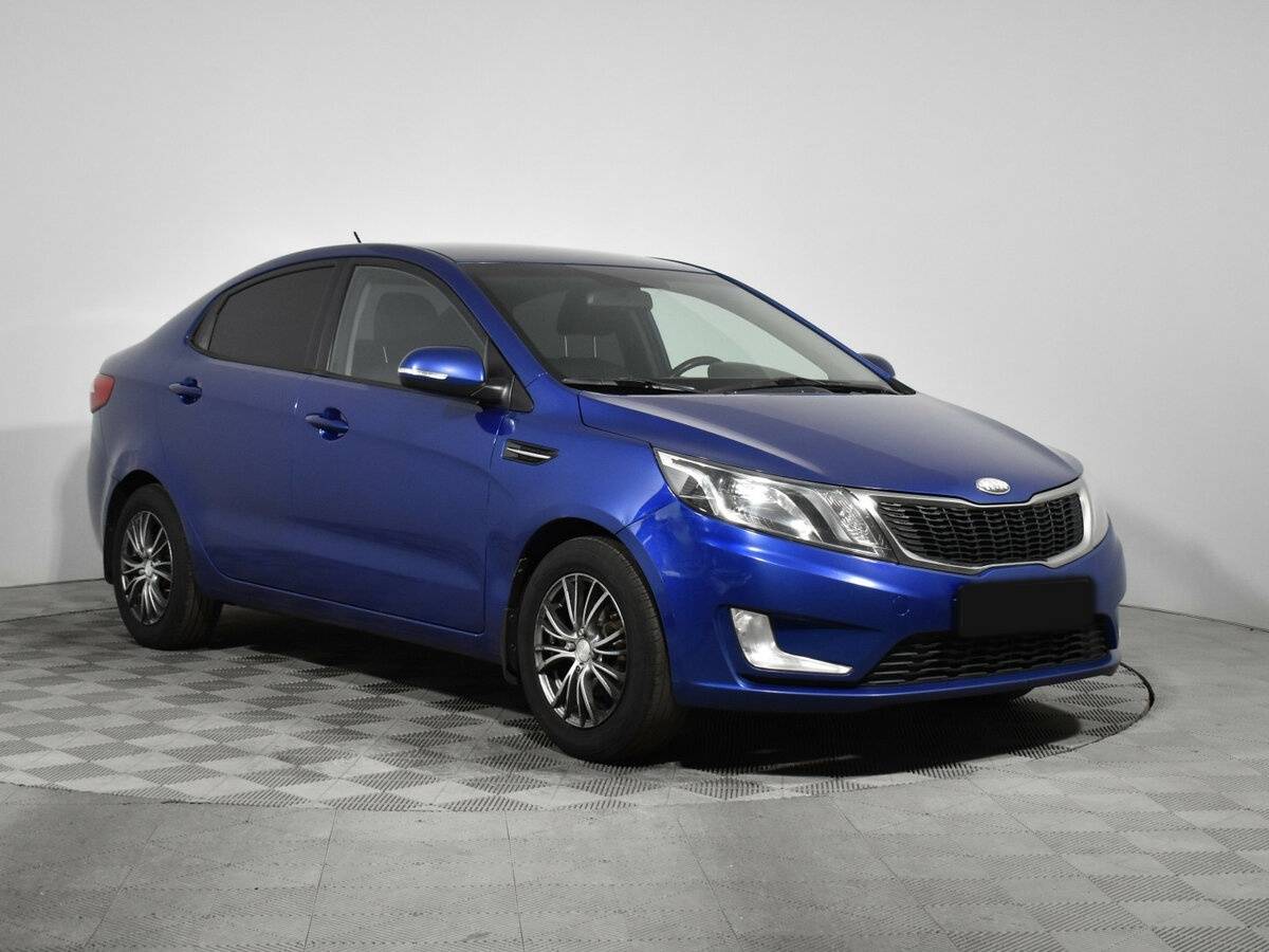 Kia Rio 5-speed, 2013 Фото №3