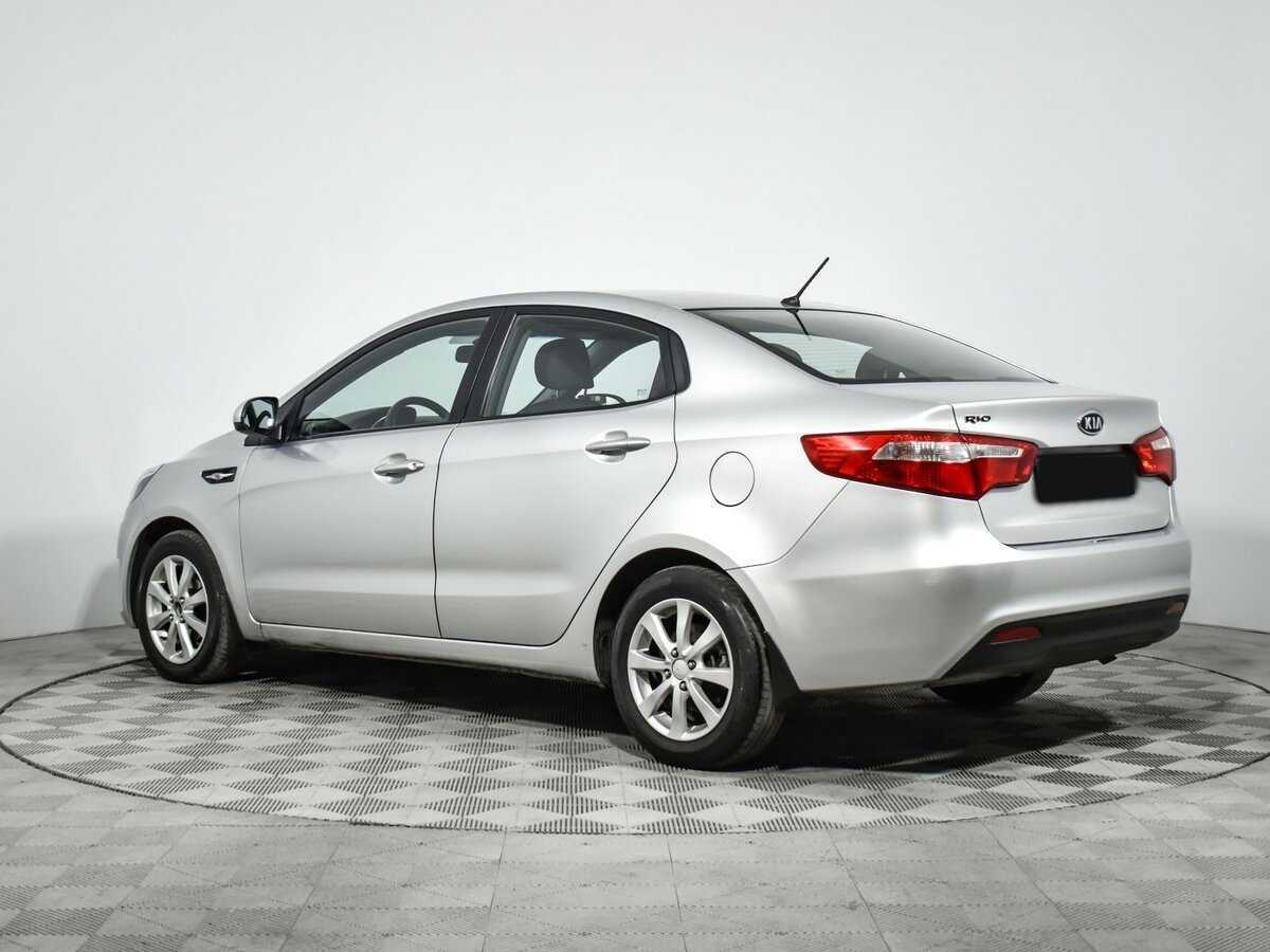 Kia Rio, 2012 Фото №7