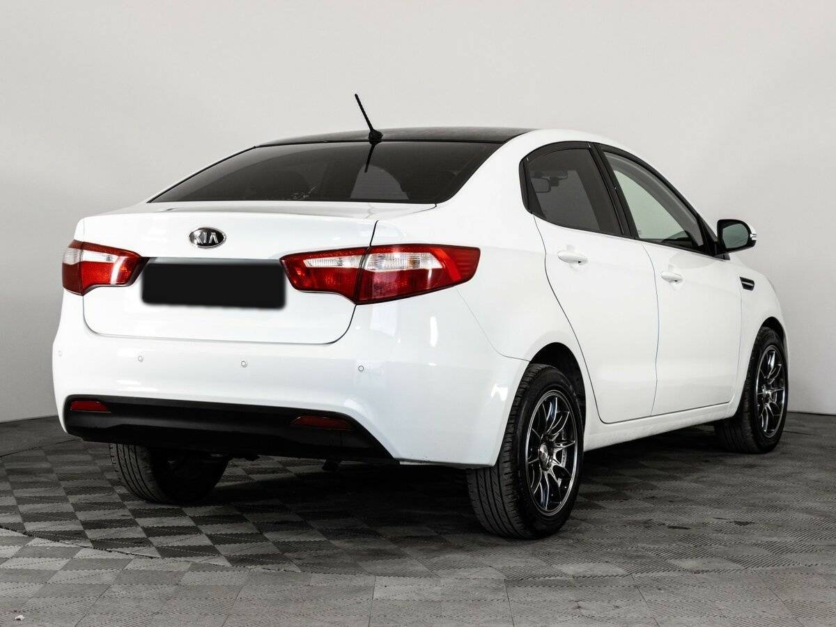 Kia Rio 4-speed, 2012 Фото №4
