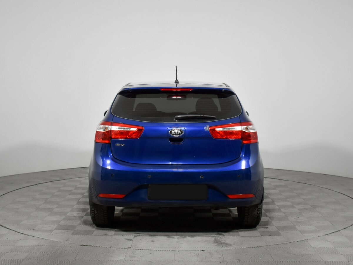 Kia Rio 6-speed III, 2014 Фото №6