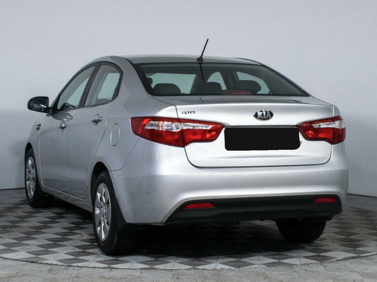 Kia Rio, 2014 Фото №7