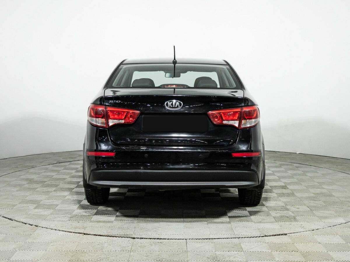 Kia Rio III Рестайлинг, 2016 Фото №6