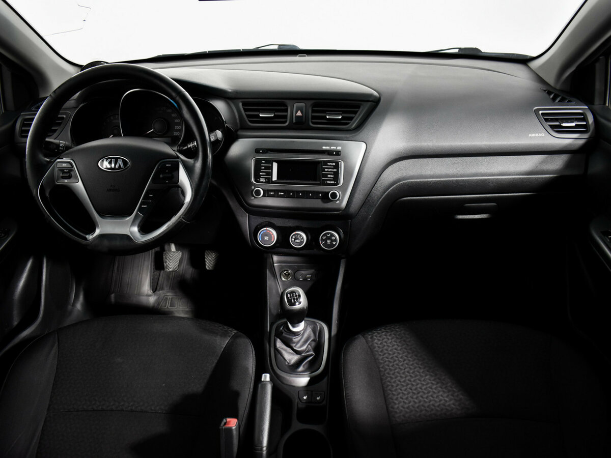 Kia Rio III Рестайлинг, 2016 Фото №13