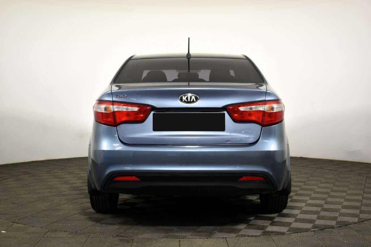 Kia Rio 5-speed, 2013 Фото №5